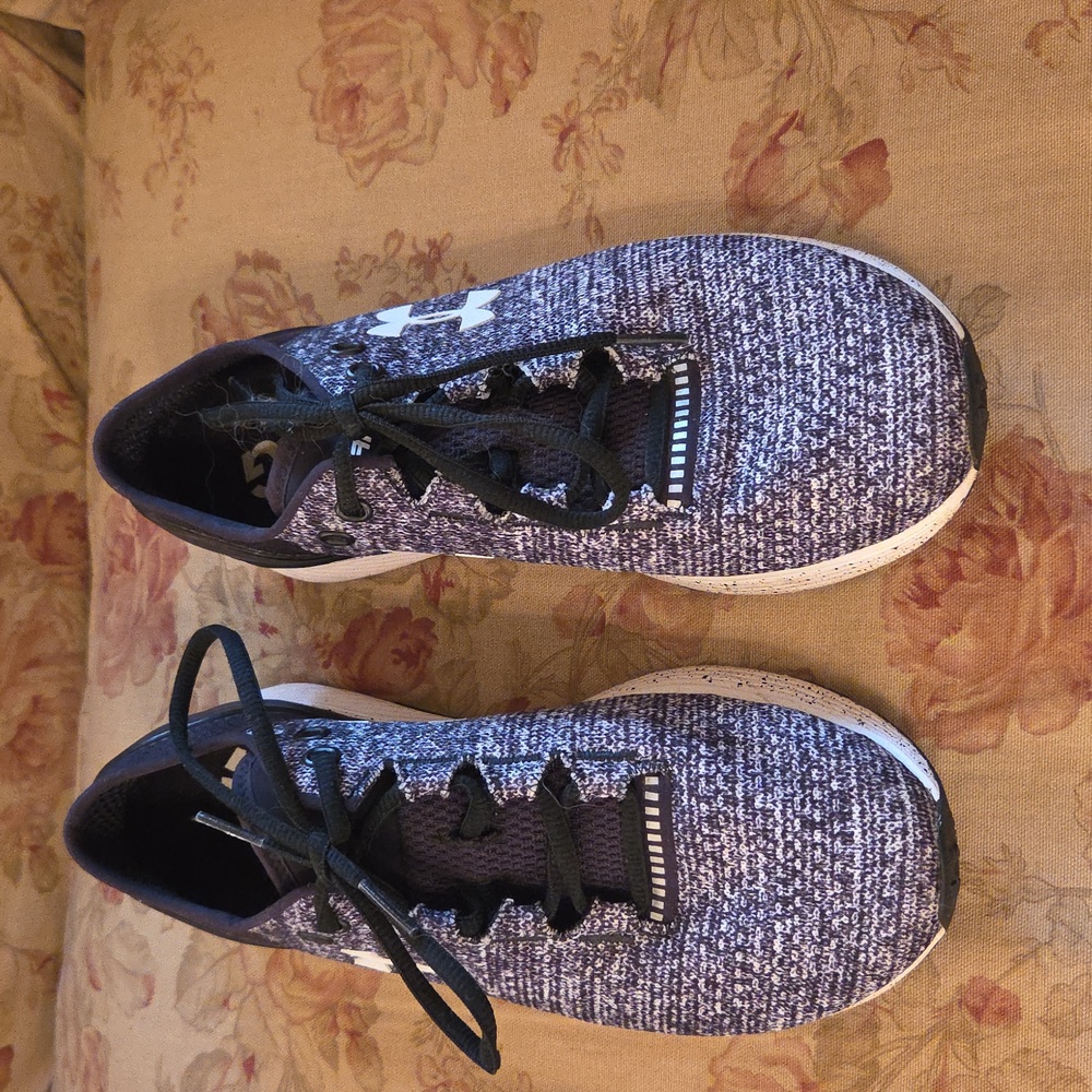 Under Armour Black and Gray Athletic Shoes